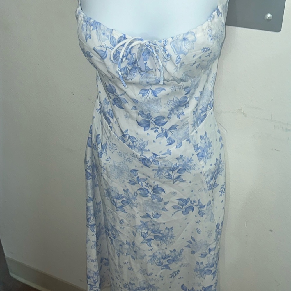 Floral print cocktail dress